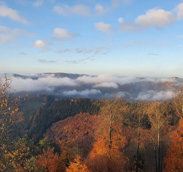 Wandern auf mystischen Pfaden in den Nordvogesen